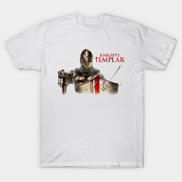 Freemasons Masonic York Rite Knight Templar in red and white T-Shirt by hclara23